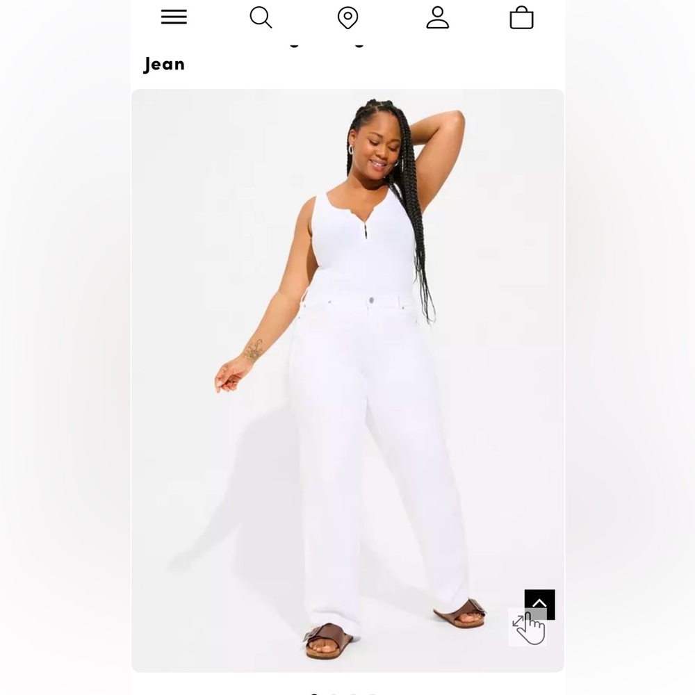 Torrid white spaghetti strap jumpsuit new with the tags size 22